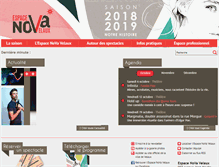 Tablet Screenshot of espacenova-velaux.com